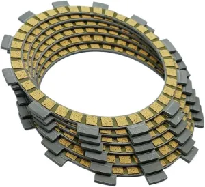 Clutch Plate Friction Disc Clutch Friction Disc Plates Fits for TTR250 RH/RL 1994 1995 1996-1999 /XG250 for Tricker 2004-2010 /YFM250 RX/RY 2008-2009