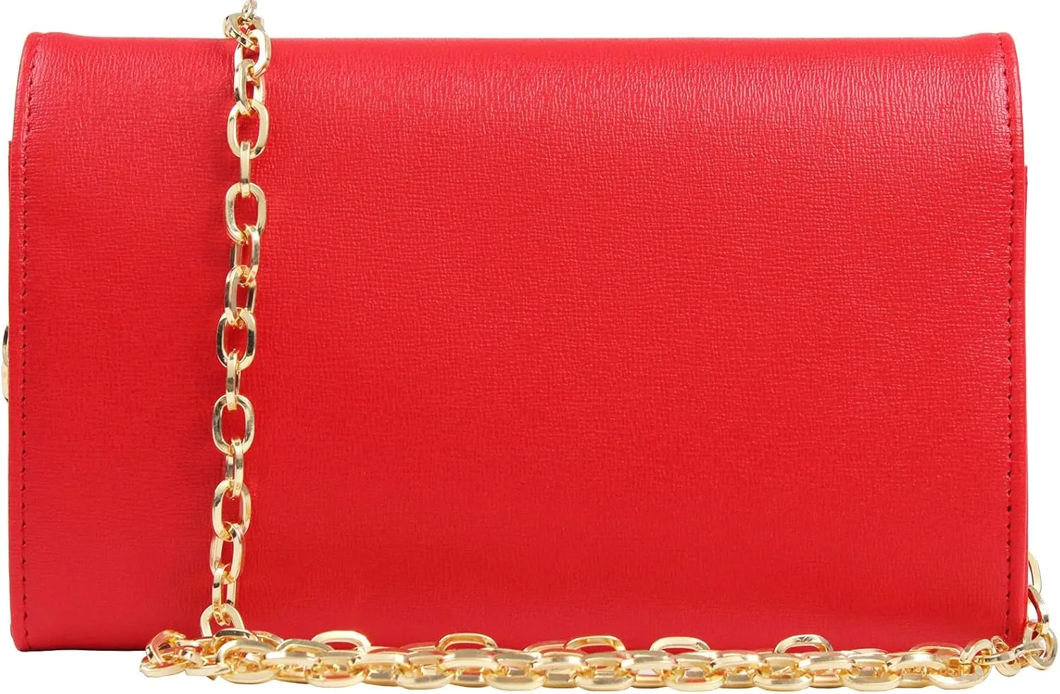 Clutch Purse Evening Bag for Women, Envelope Handbag With Detachable Chain for Wedding and Party