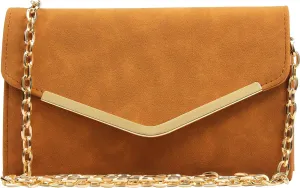 Clutch Purse Evening Bag for Women, Envelope Handbag With Detachable Chain for Wedding and Party