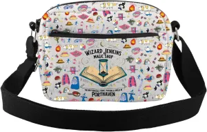 CMNIM Anime Inspired Crossbody Bag Anime Lover Gifts Calcifer Gift Wizard Jenkins Magic Shop Crossbody Purse