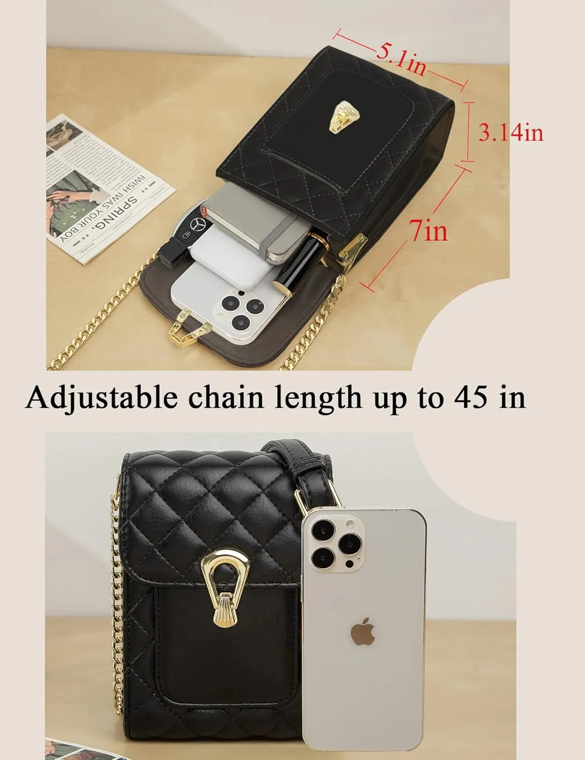 Crossbody Bags for Women Trendy Shoulder Bag Clutch Purse Gift