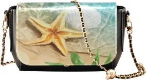Crossbody Bags for Women Trendy Women's Black Shoulder Bag Small PU Leather Flap Cross Body Bag Handbags