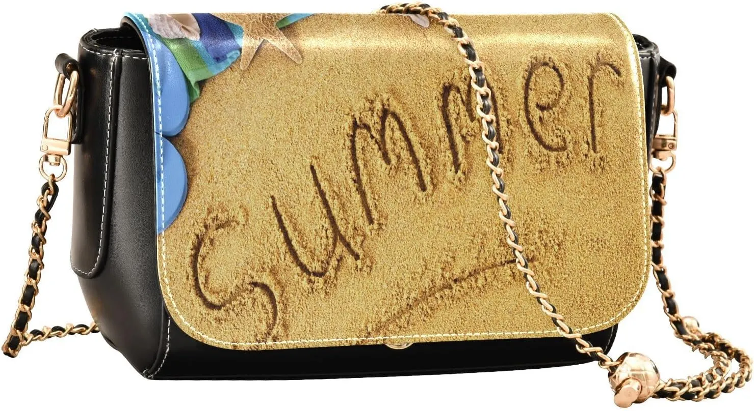 Crossbody Bags for Women Trendy Women's Black Shoulder Bag Small PU Leather Flap Cross Body Bag Handbags