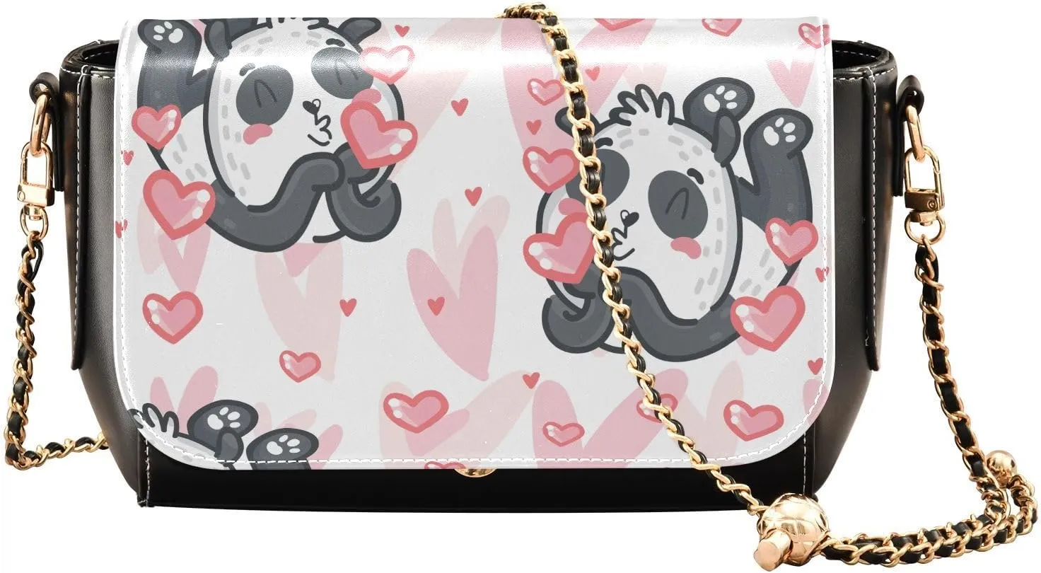Crossbody Bags for Women Trendy Women's Black Shoulder Bag Small PU Leather Flap Cross Body Bag Handbags
