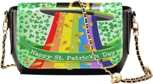Crossbody Bags for Women Trendy Women's Black Shoulder Bag Small PU Leather Flap Cross Body Bag Handbags