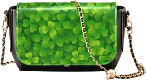 Crossbody Bags for Women Trendy Women's Black Shoulder Bag Small PU Leather Flap Cross Body Bag Handbags