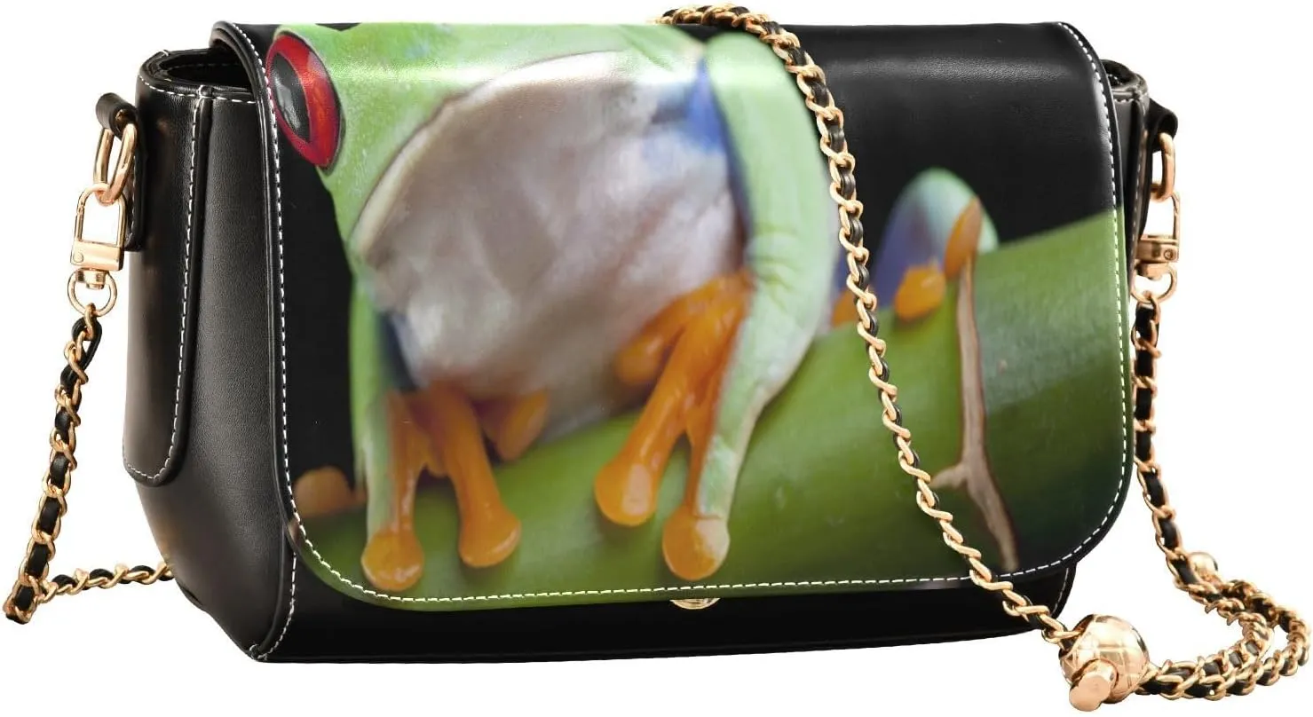 Crossbody Bags for Women Trendy Women's Black Shoulder Bag Small PU Leather Flap Cross Body Bag Handbags