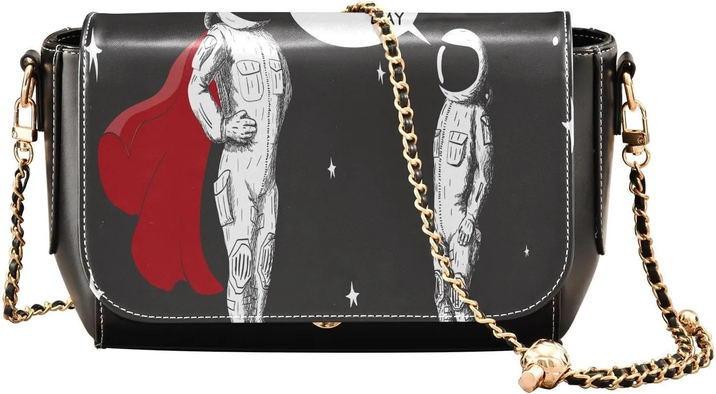 Crossbody Bags for Women Trendy Women's Black Shoulder Bag Small PU Leather Flap Cross Body Bag Handbags