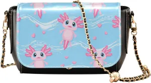 Crossbody Bags for Women Trendy Women's Black Shoulder Bag Small PU Leather Flap Cross Body Bag Handbags