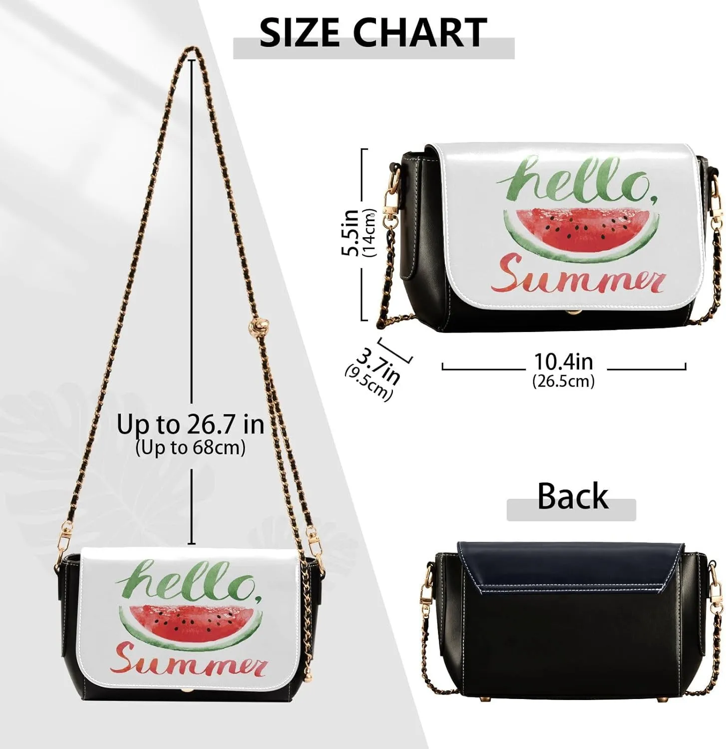 Crossbody Bags for Women Trendy Women's Black Shoulder Bag Small PU Leather Flap Cross Body Bag Handbags