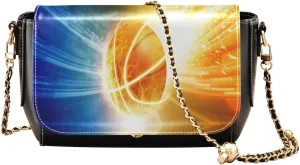 Crossbody Bags for Women Trendy Women's Black Shoulder Bag Small PU Leather Flap Cross Body Bag Handbags