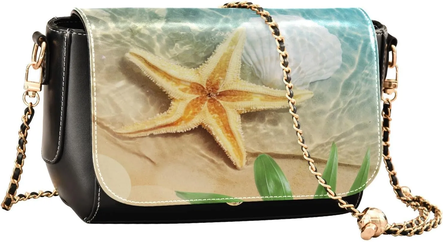 Crossbody Bags for Women Trendy Women's Black Shoulder Bag Small PU Leather Flap Cross Body Bag Handbags