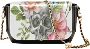 Crossbody Bags for Women Trendy Women's Black Shoulder Bag Small PU Leather Flap Cross Body Bag Handbags