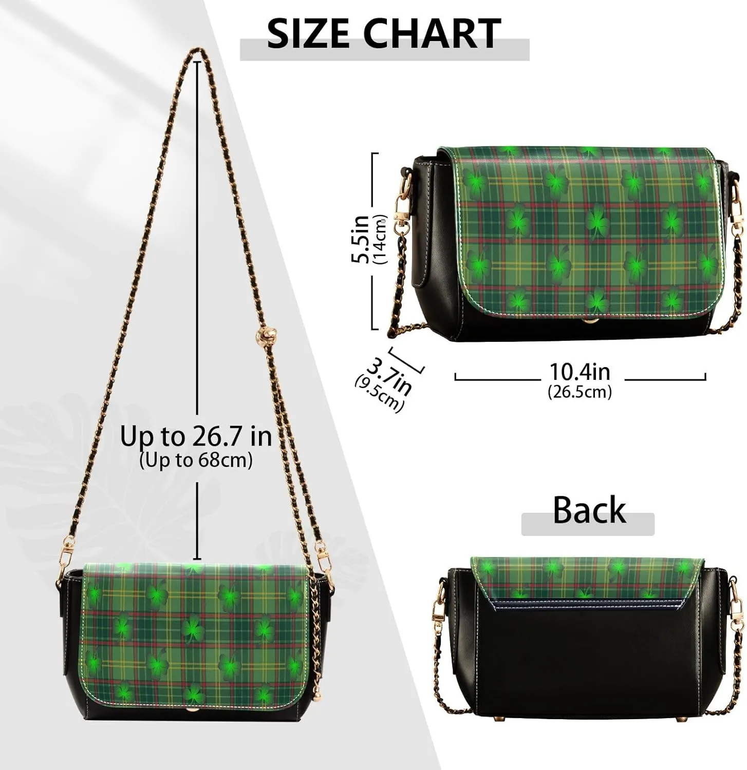 Crossbody Bags for Women Trendy Women's Black Shoulder Bag Small PU Leather Flap Cross Body Bag Handbags