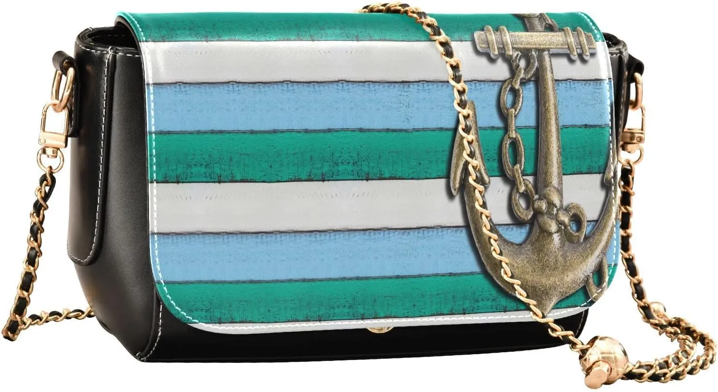 Crossbody Bags for Women Trendy Women's Black Shoulder Bag Small PU Leather Flap Cross Body Bag Handbags