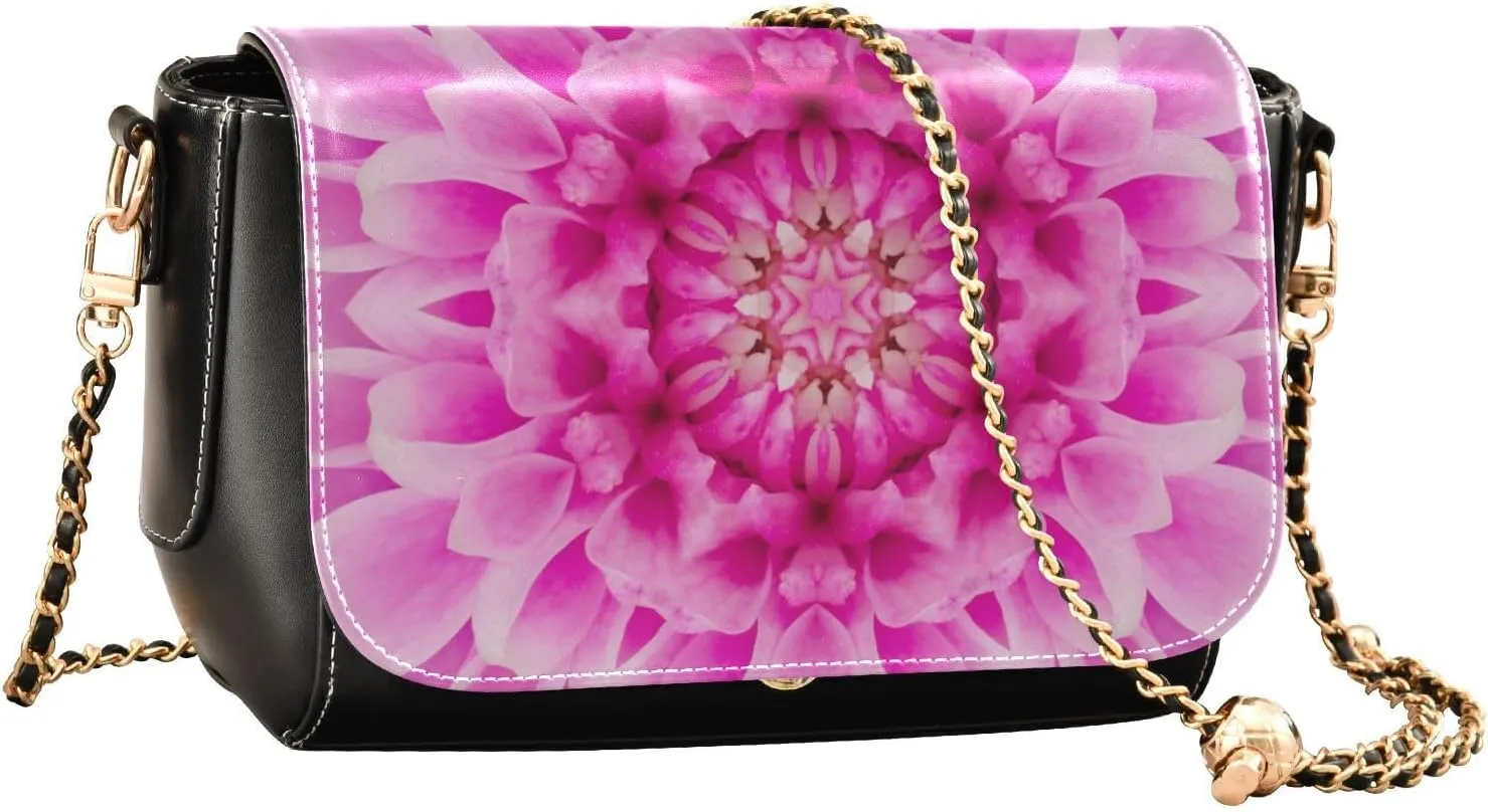 Crossbody Bags for Women Trendy Women's Black Shoulder Bag Small PU Leather Flap Cross Body Bag Handbags