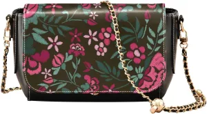 Crossbody Bags for Women Trendy Women's Black Shoulder Bag Small PU Leather Flap Cross Body Bag Handbags