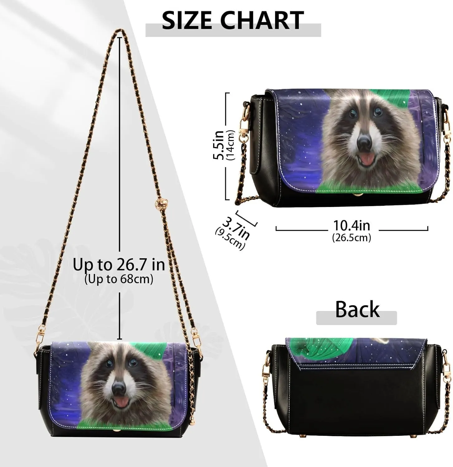 Crossbody Bags for Women Trendy Women's Black Shoulder Bag Small PU Leather Flap Cross Body Bag Handbags