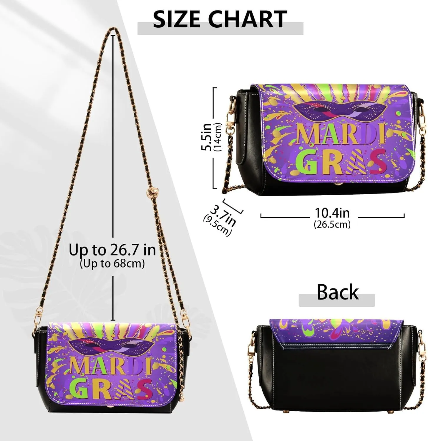 Crossbody Bags for Women Trendy Women's Black Shoulder Bag Small PU Leather Flap Cross Body Bag Handbags