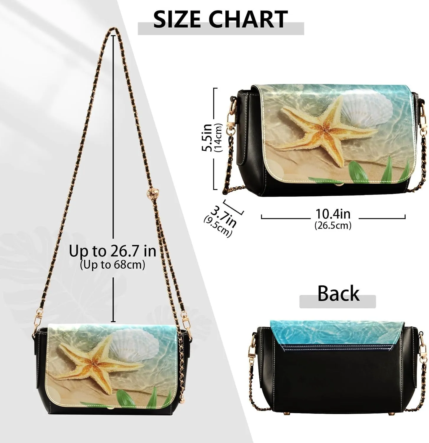 Crossbody Bags for Women Trendy Women's Black Shoulder Bag Small PU Leather Flap Cross Body Bag Handbags