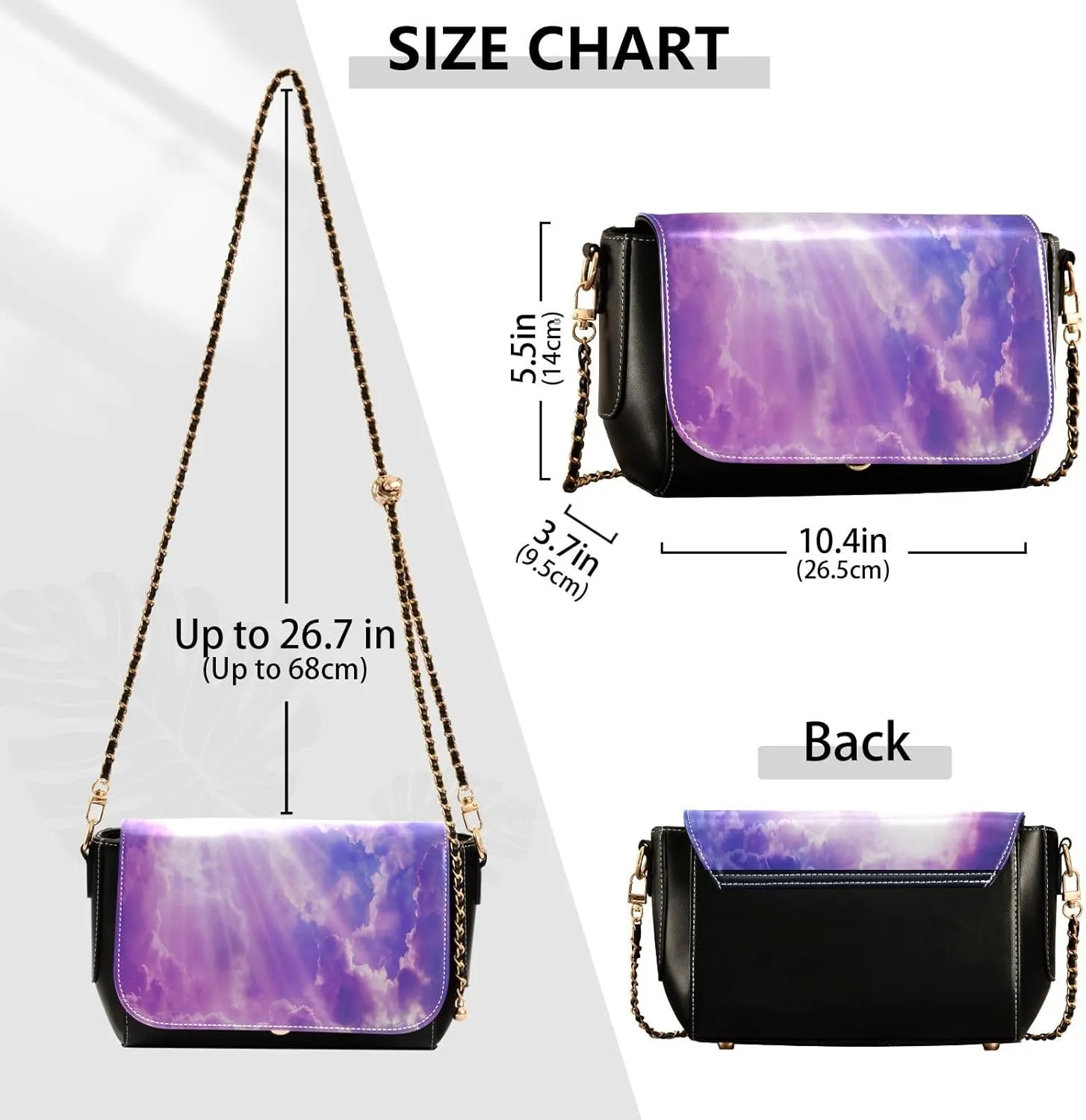 Crossbody Bags for Women Trendy Women's Black Shoulder Bag Small PU Leather Flap Cross Body Bag Handbags