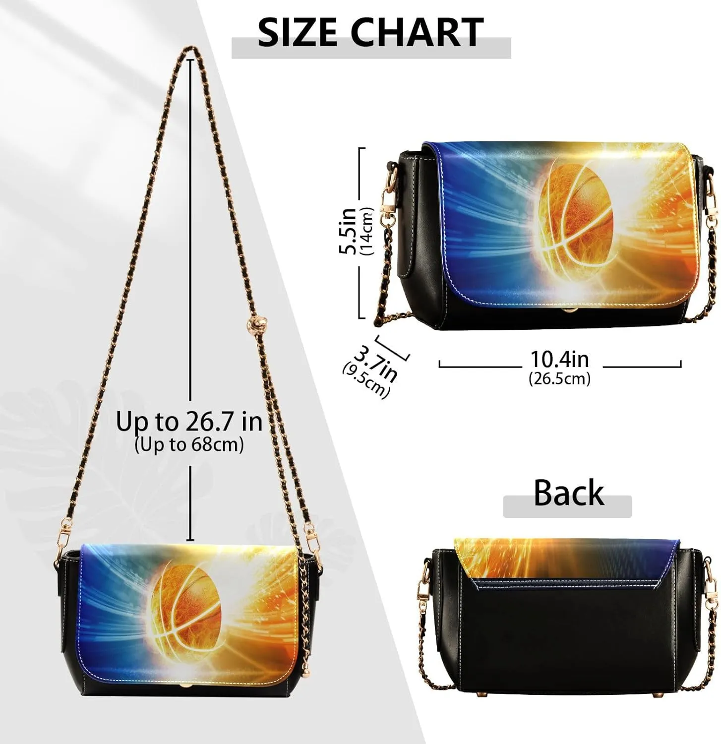 Crossbody Bags for Women Trendy Women's Black Shoulder Bag Small PU Leather Flap Cross Body Bag Handbags