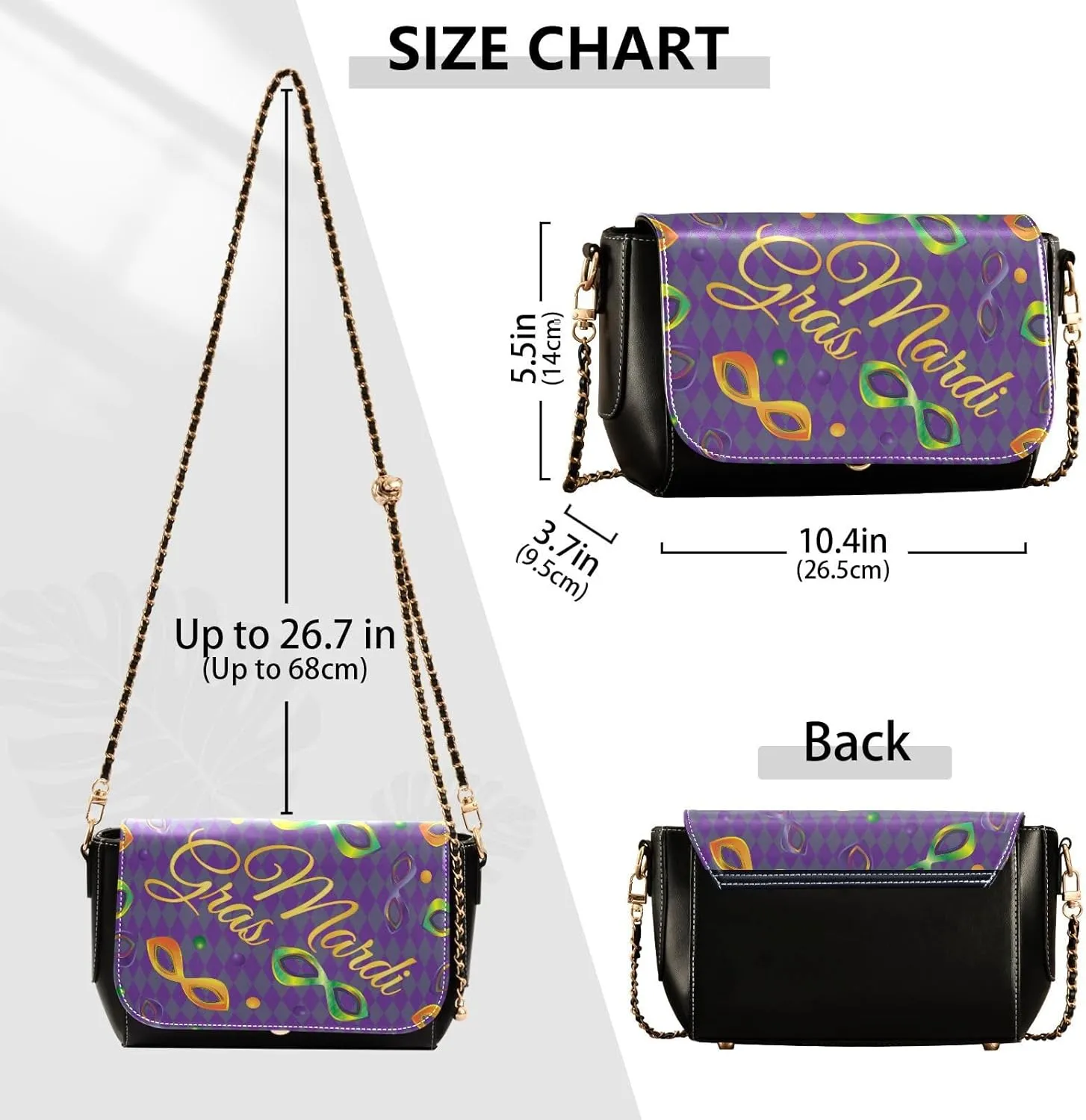 Crossbody Bags for Women Trendy Women's Black Shoulder Bag Small PU Leather Flap Cross Body Bag Handbags