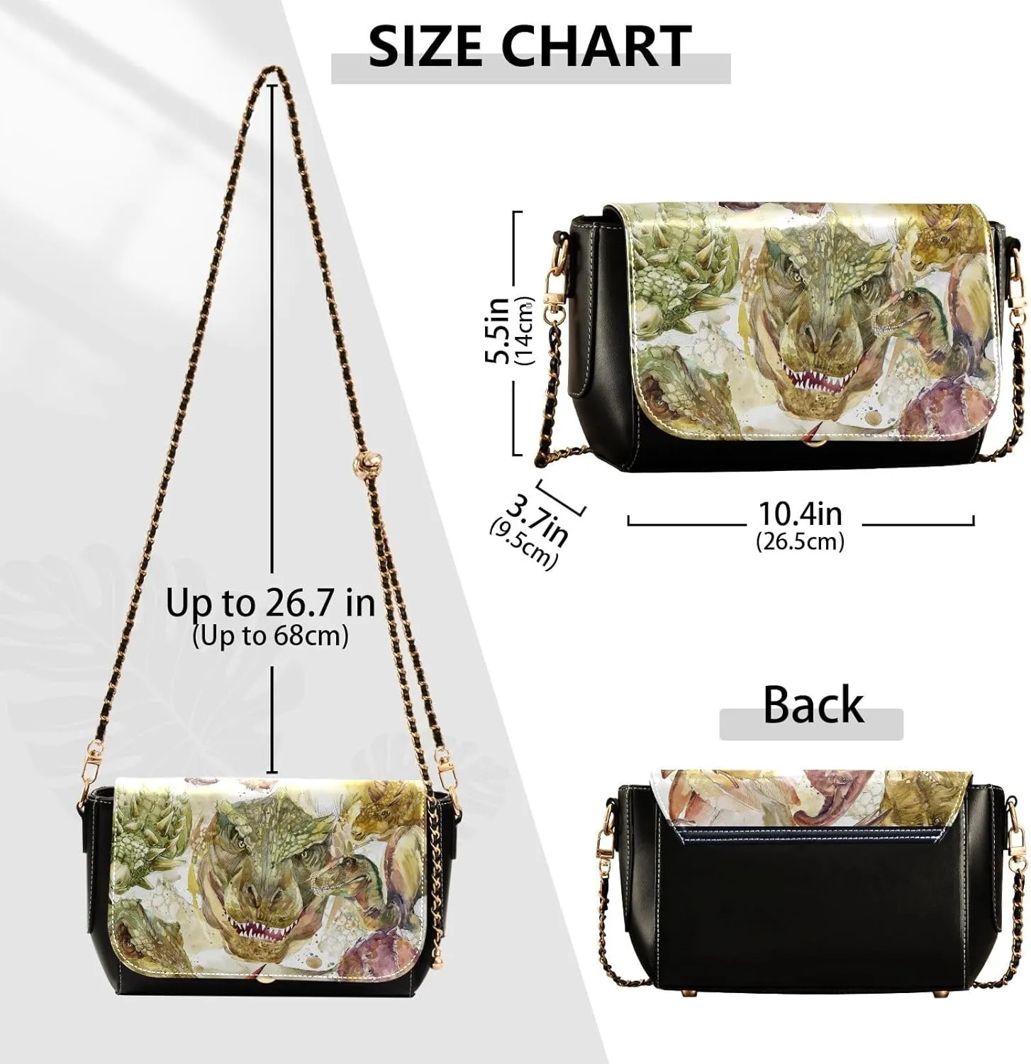 Crossbody Bags for Women Trendy Women's Black Shoulder Bag Small PU Leather Flap Cross Body Bag Handbags