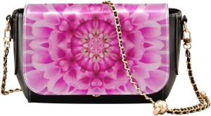 Crossbody Bags for Women Trendy Women's Black Shoulder Bag Small PU Leather Flap Cross Body Bag Handbags