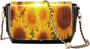 Crossbody Bags for Women Trendy Women's Black Shoulder Bag Small PU Leather Flap Cross Body Bag Handbags