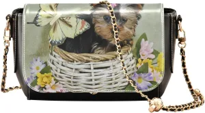 Crossbody Bags for Women Trendy Women's Black Shoulder Bag Small PU Leather Flap Cross Body Bag Handbags