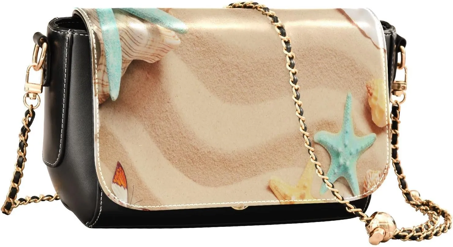 Crossbody Bags for Women Trendy Women's Black Shoulder Bag Small PU Leather Flap Cross Body Bag Handbags
