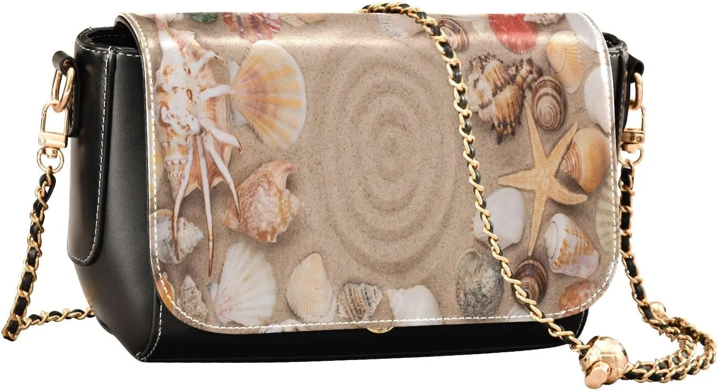 Crossbody Bags for Women Trendy Women's Black Shoulder Bag Small PU Leather Flap Cross Body Bag Handbags