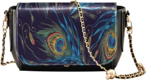 Crossbody Bags for Women Trendy Women's Black Shoulder Bag Small PU Leather Flap Cross Body Bag Handbags