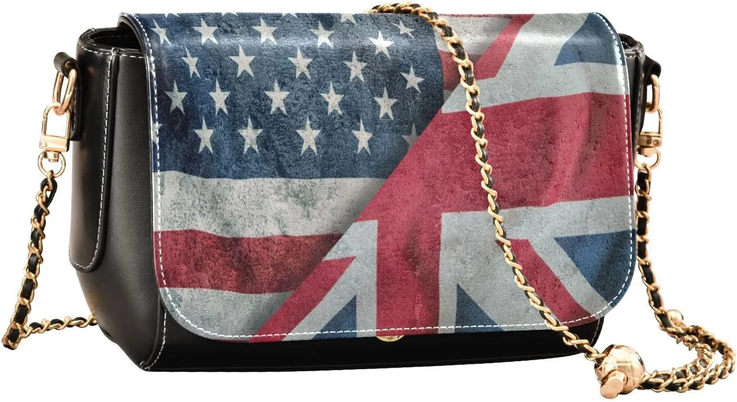 Crossbody Bags for Women Trendy Women's Black Shoulder Bag Small PU Leather Flap Cross Body Bag Handbags
