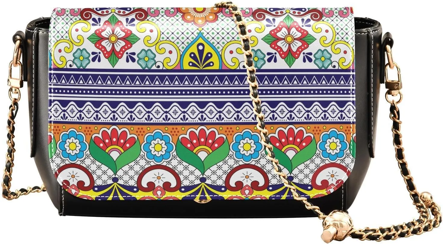 Crossbody Bags for Women Trendy Women's Black Shoulder Bag Small PU Leather Flap Cross Body Bag Handbags
