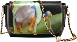 Crossbody Bags for Women Trendy Women's Black Shoulder Bag Small PU Leather Flap Cross Body Bag Handbags