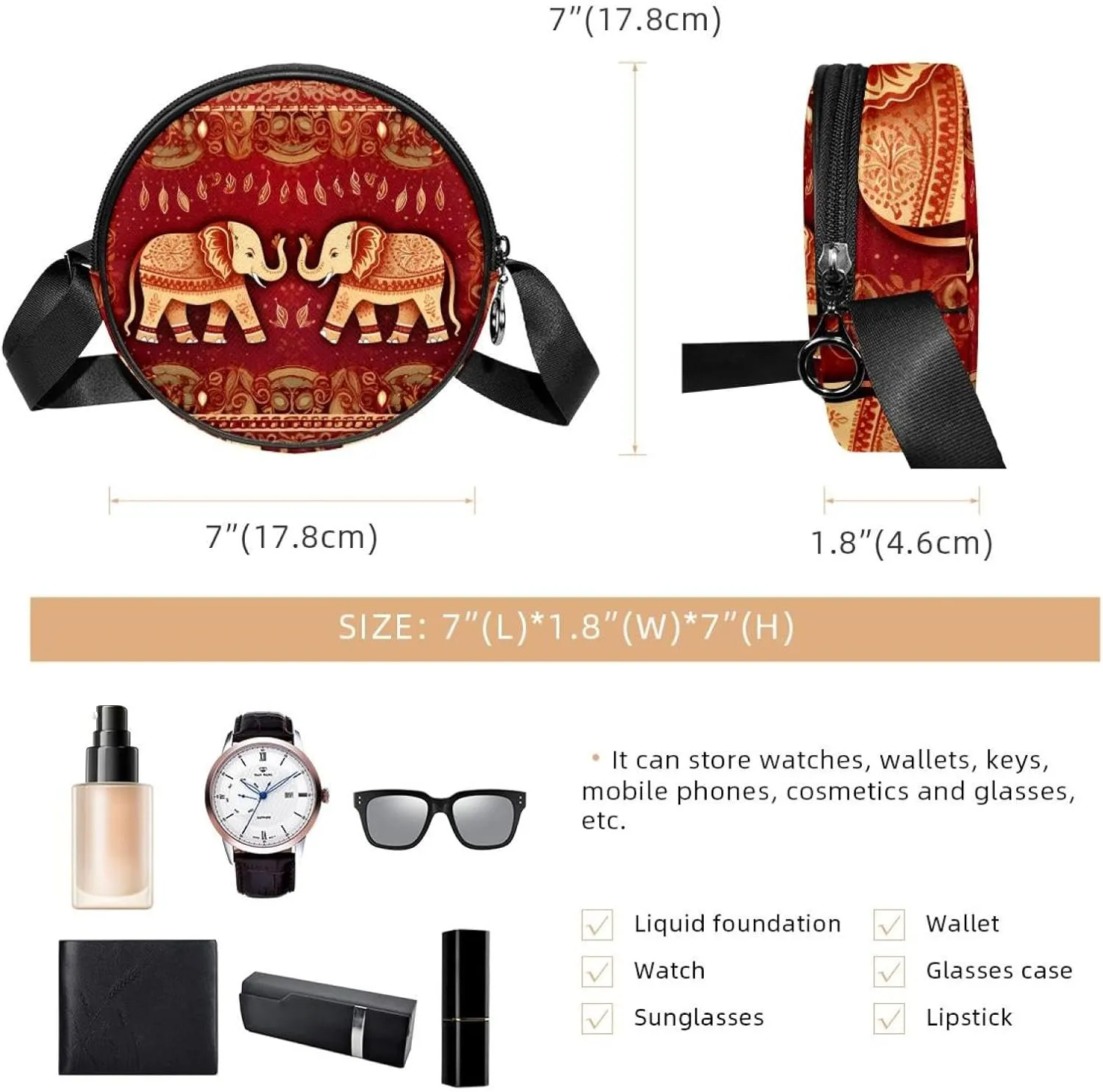 Crossbody Bags for Women,Crossbody Bag Men,Small Sling Bag,Crossbody Purse