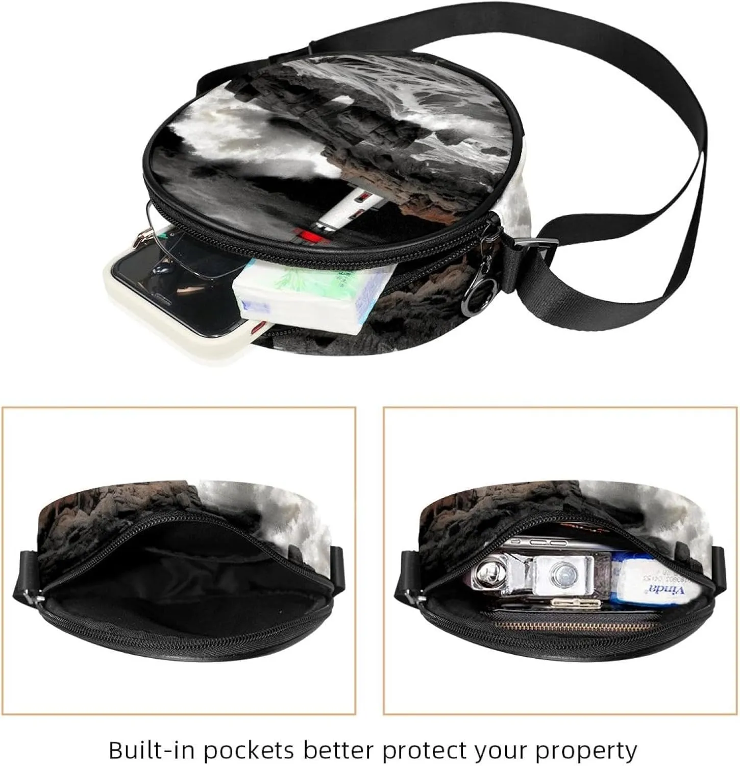 Crossbody Bags for Women,Crossbody Bag Men,Small Sling Bag,Crossbody Purse