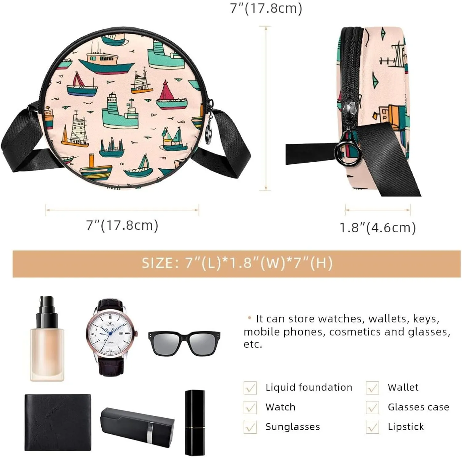 Crossbody Bags for Women,Crossbody Bag Men,Small Sling Bag,Crossbody Purse