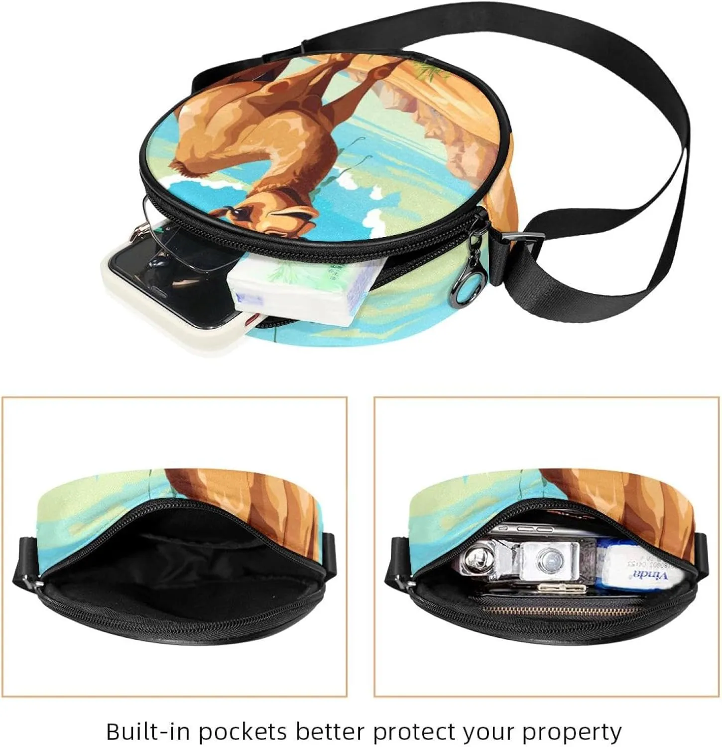 Crossbody Bags for Women,Crossbody Bag Men,Small Sling Bag,Crossbody Purse