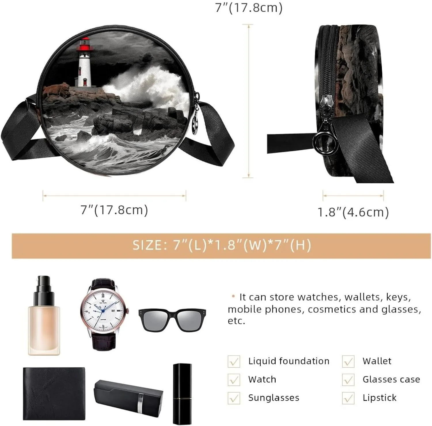Crossbody Bags for Women,Crossbody Bag Men,Small Sling Bag,Crossbody Purse