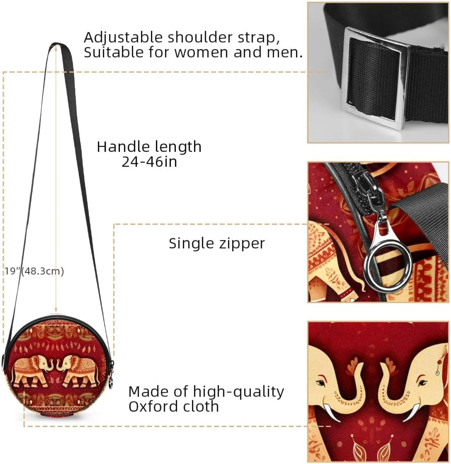 Crossbody Bags for Women,Crossbody Bag Men,Small Sling Bag,Crossbody Purse