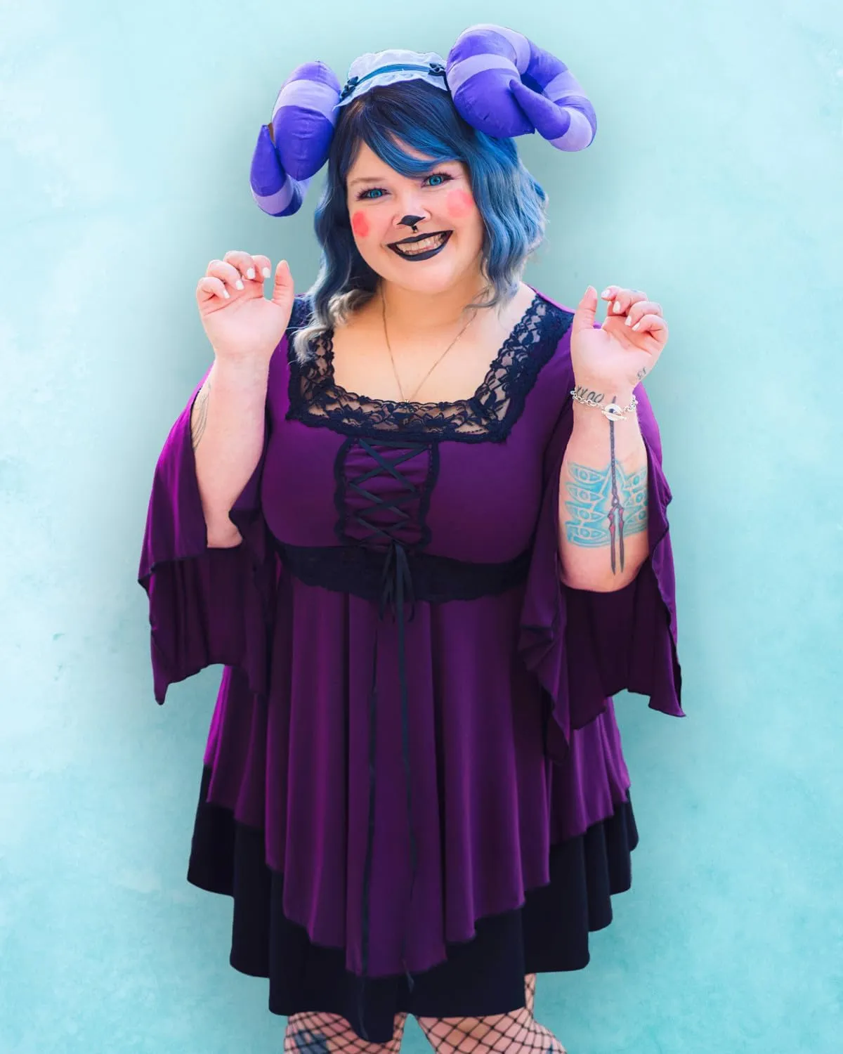 Dare to Wear Renaissance Corset Top: Victorian Gothic Boho Women's Peasant Festival Fair Cosplay Lace Blouse