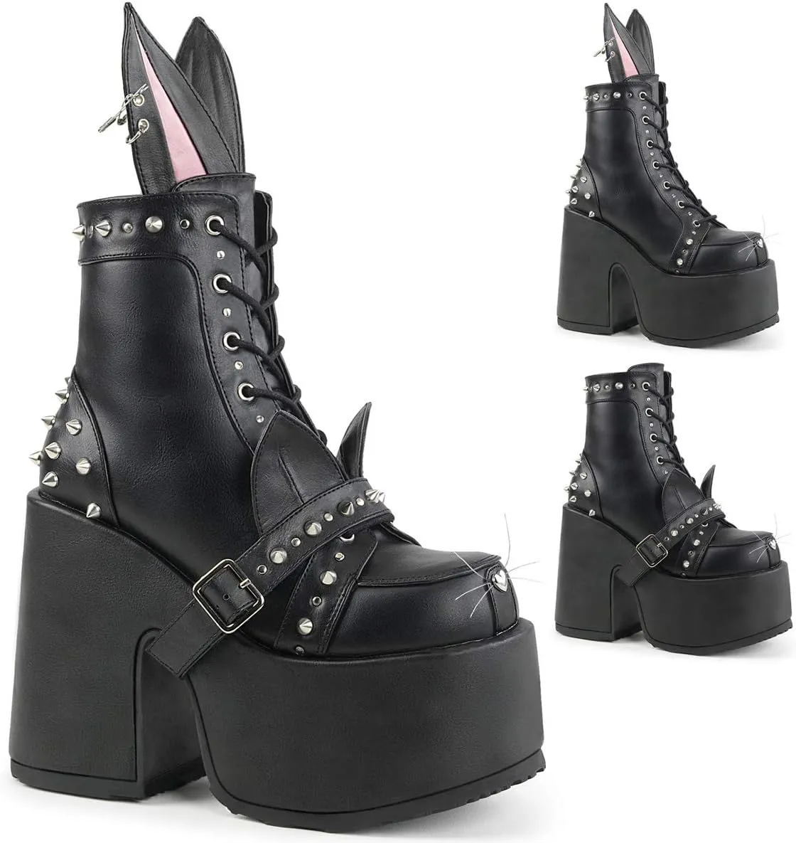 Demonia Women's Camel-202 Ankle Boot