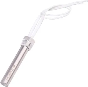 DERNORD Immersion Cartridge Heater 12V 150W Hot Rod Heating Element Replacement 1/2 Inch Thread