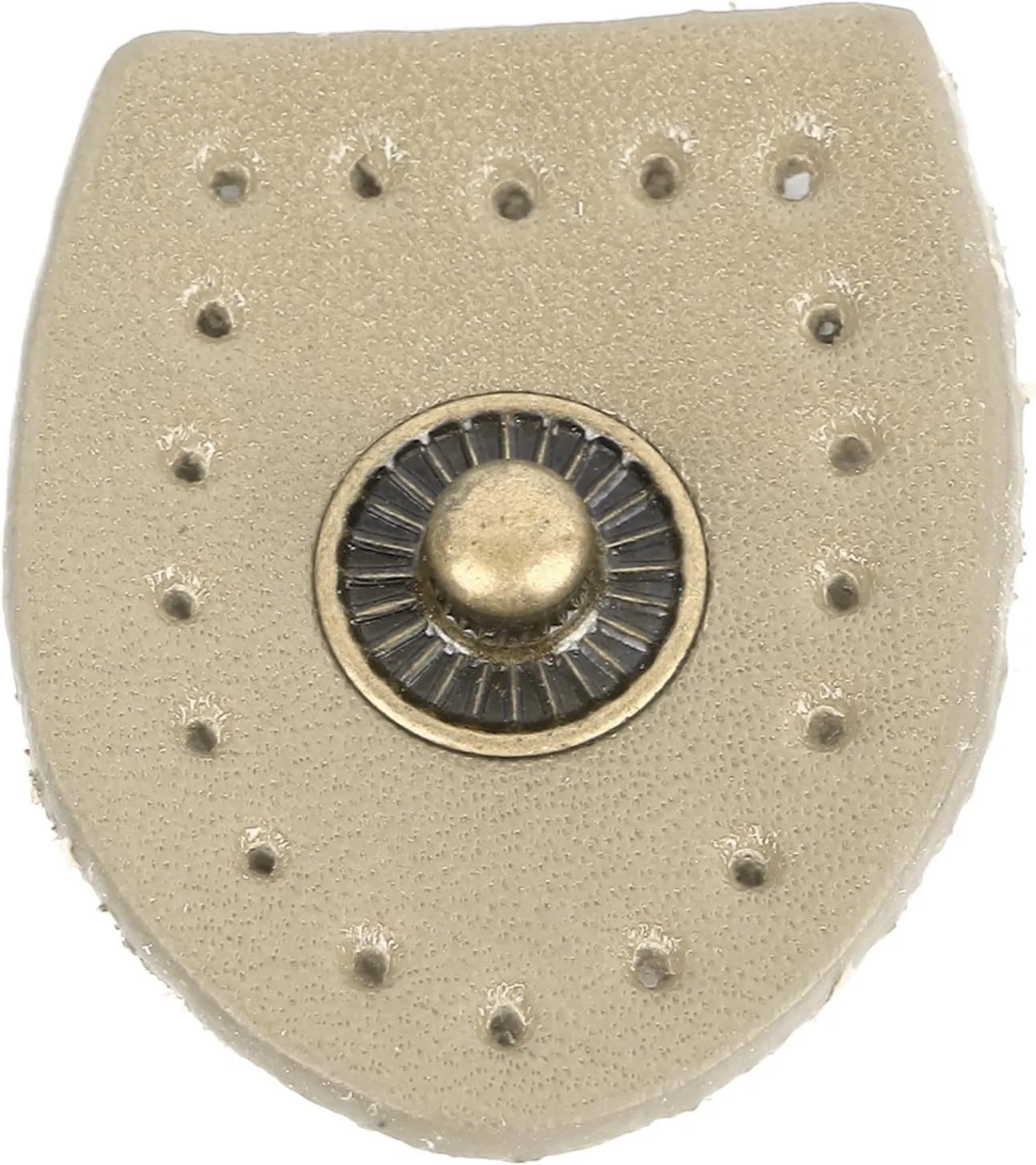 DIY Leather Snap Buckles, Leather Tab Closure Static Proof Fade Sew On Wearable for Shoulder Bags for Purses (Antique Brass Accessory)