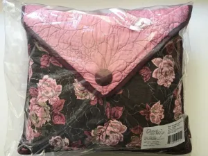 Donna Sharp Mauvelous Quilted Envelope Throw Pillow