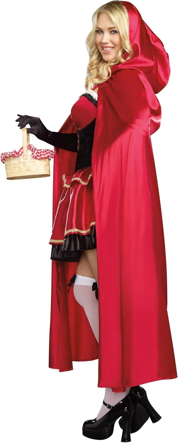 Dreamgirl Adult Sexy Little Red Riding Hood Costume for Women Plus Size, Halloween Costume