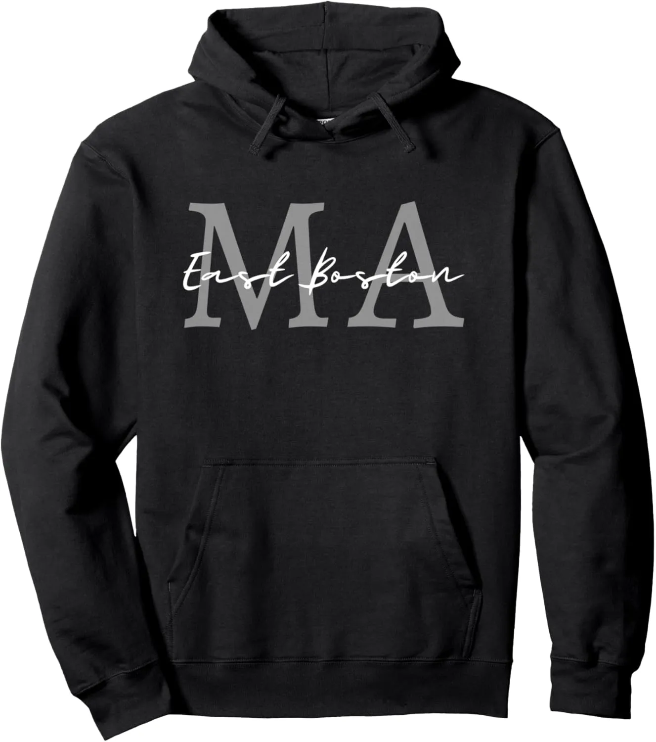 East Boston Massachusetts MA Vacation Travel Pullover Hoodie